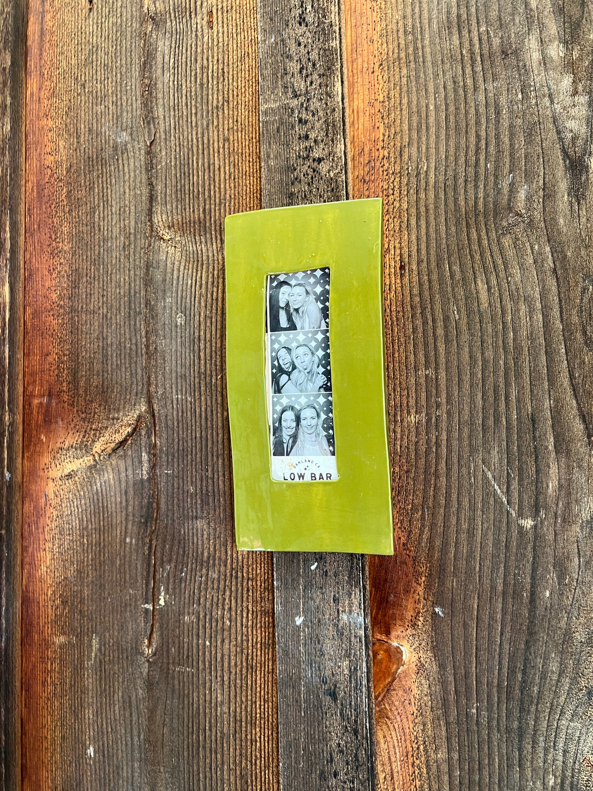 Chartruese Photostrip Holder
