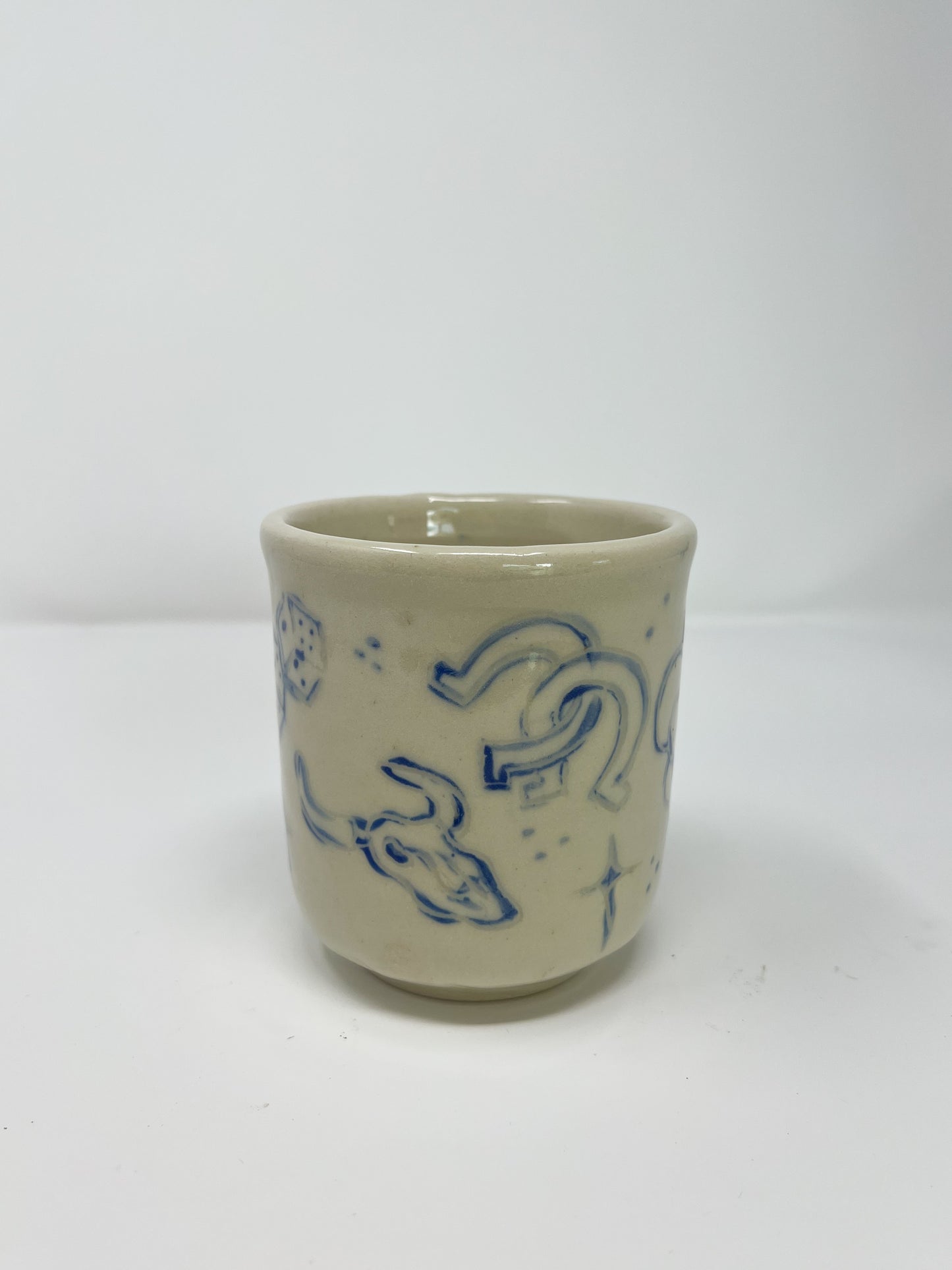 Blue Western Flash Sheet Cup