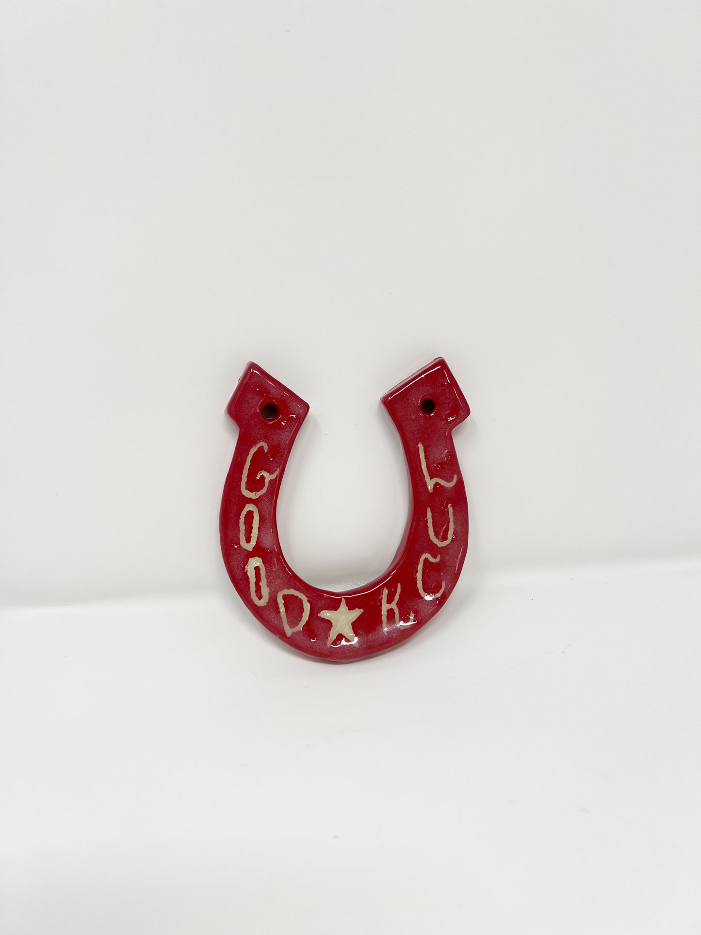 Horse Shoe- Lucky Red