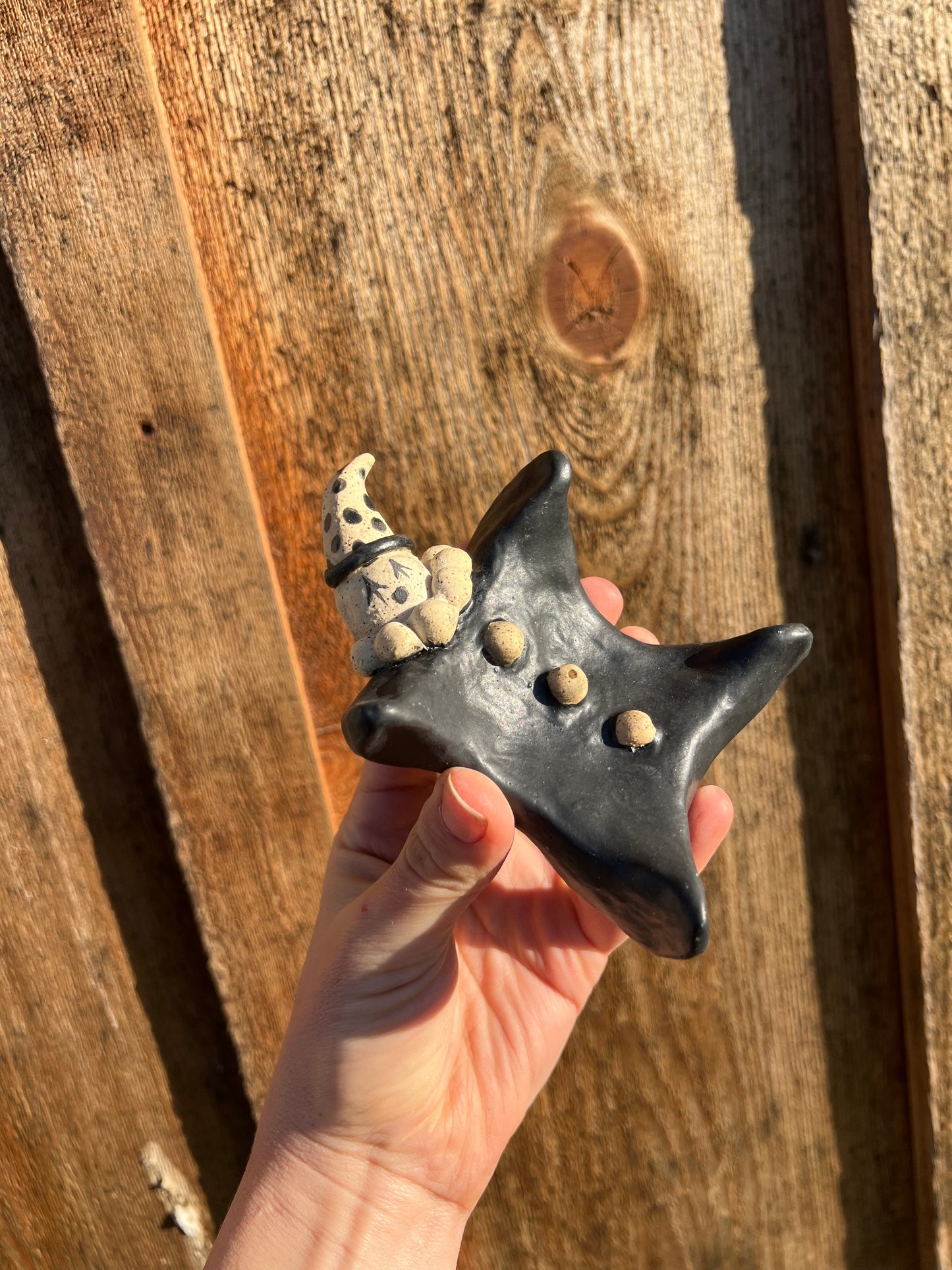 Thee Black Polka Joker Toker