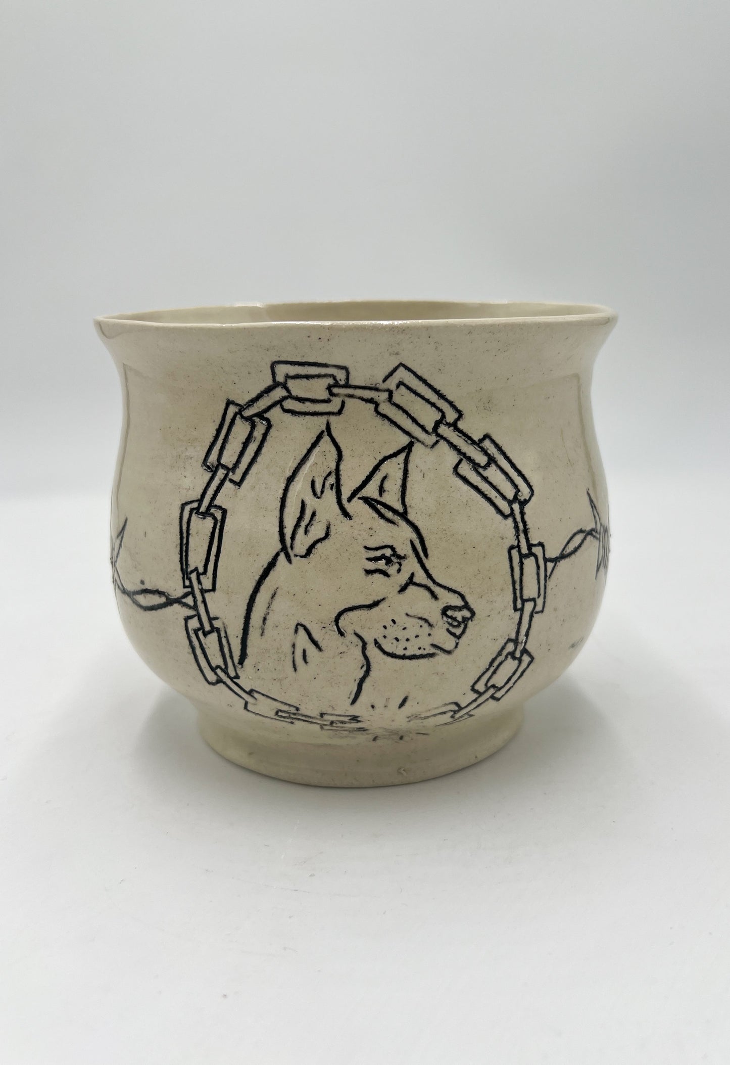 Ruff Wall Plant Pot