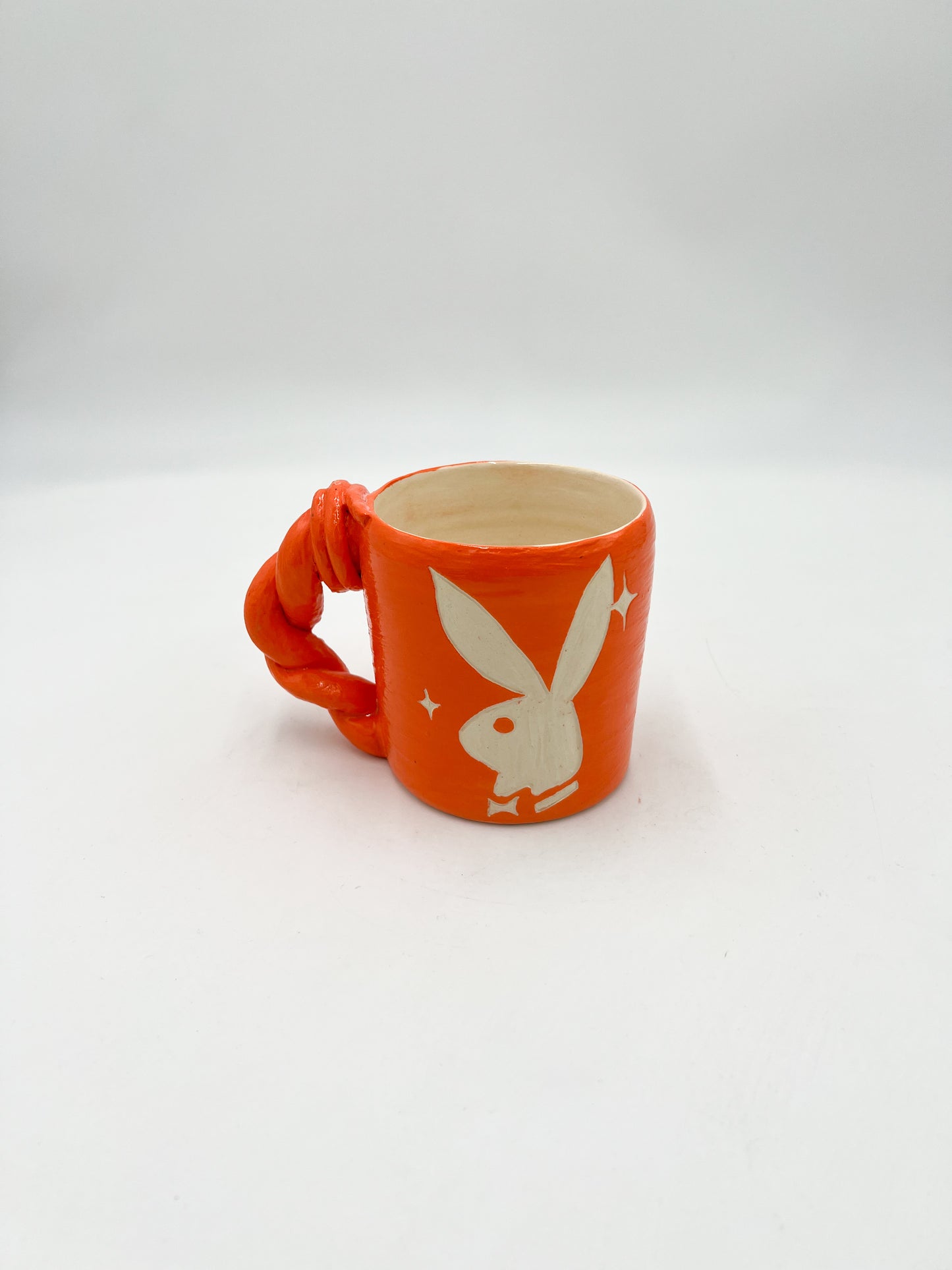 Orange Play Barbwire Mug