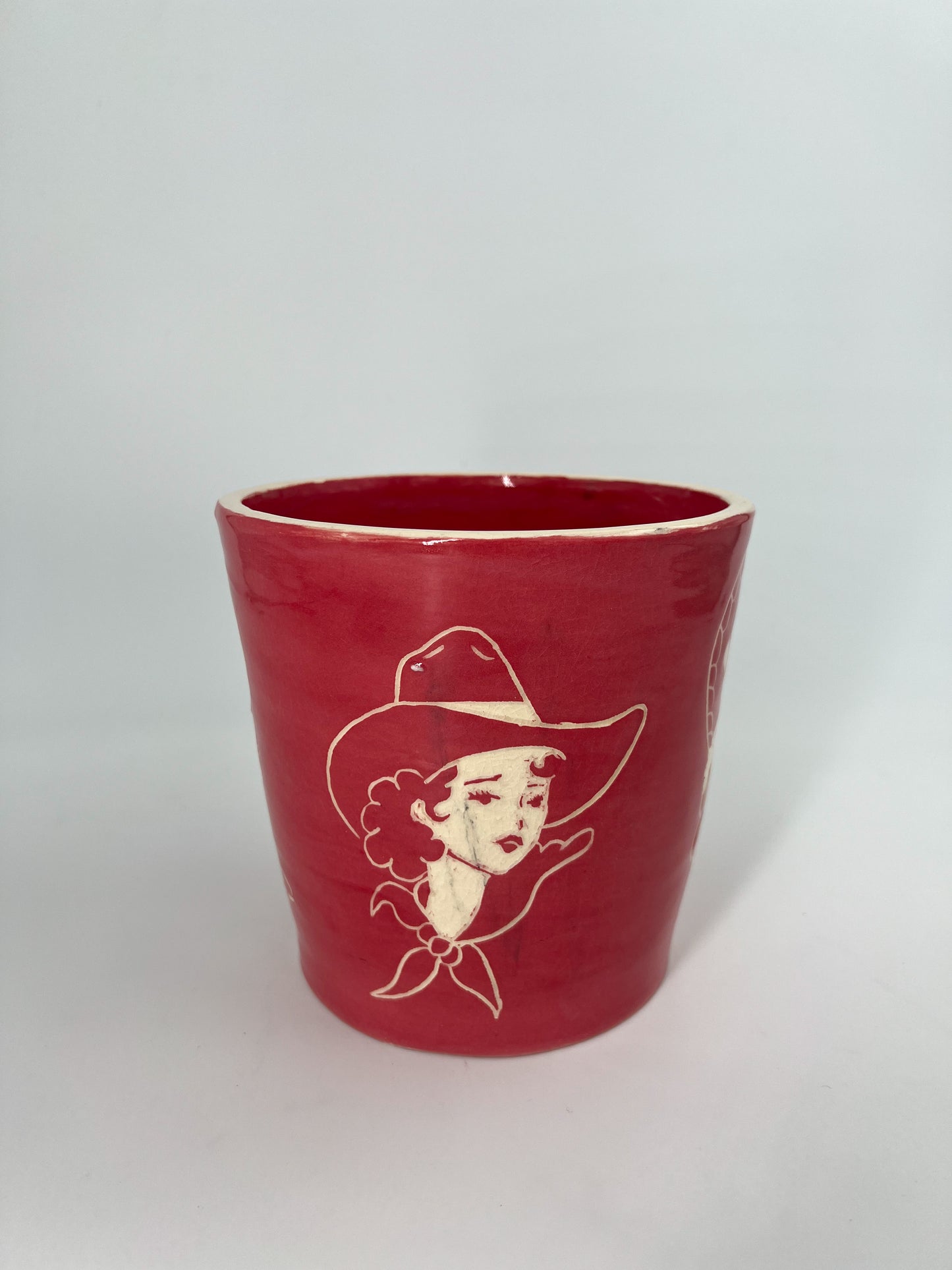 Cowgirl Planter