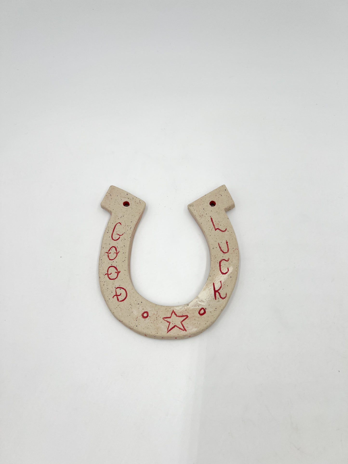Horse Shoe- Good Luck Red 2