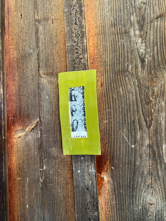 Chartruese Photostrip Holder