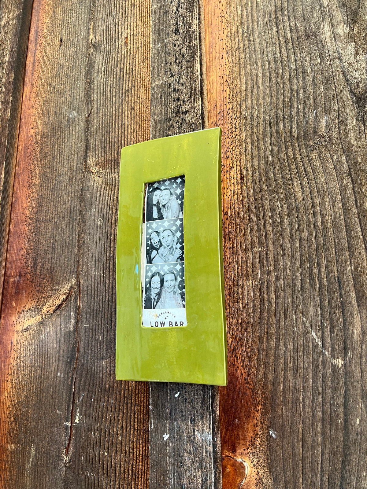 Chartruese Photostrip Holder