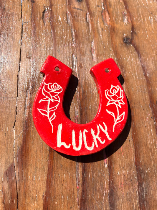 Lucky Rose Horseshoe