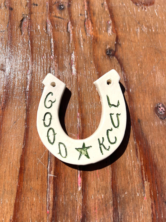 Green Good Luck Horseshoe (1star)