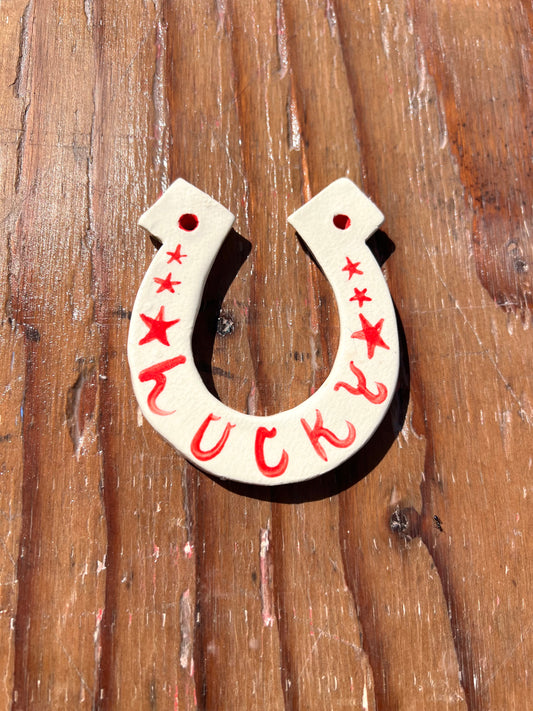 Lucky Red Horseshoe (3 Star)