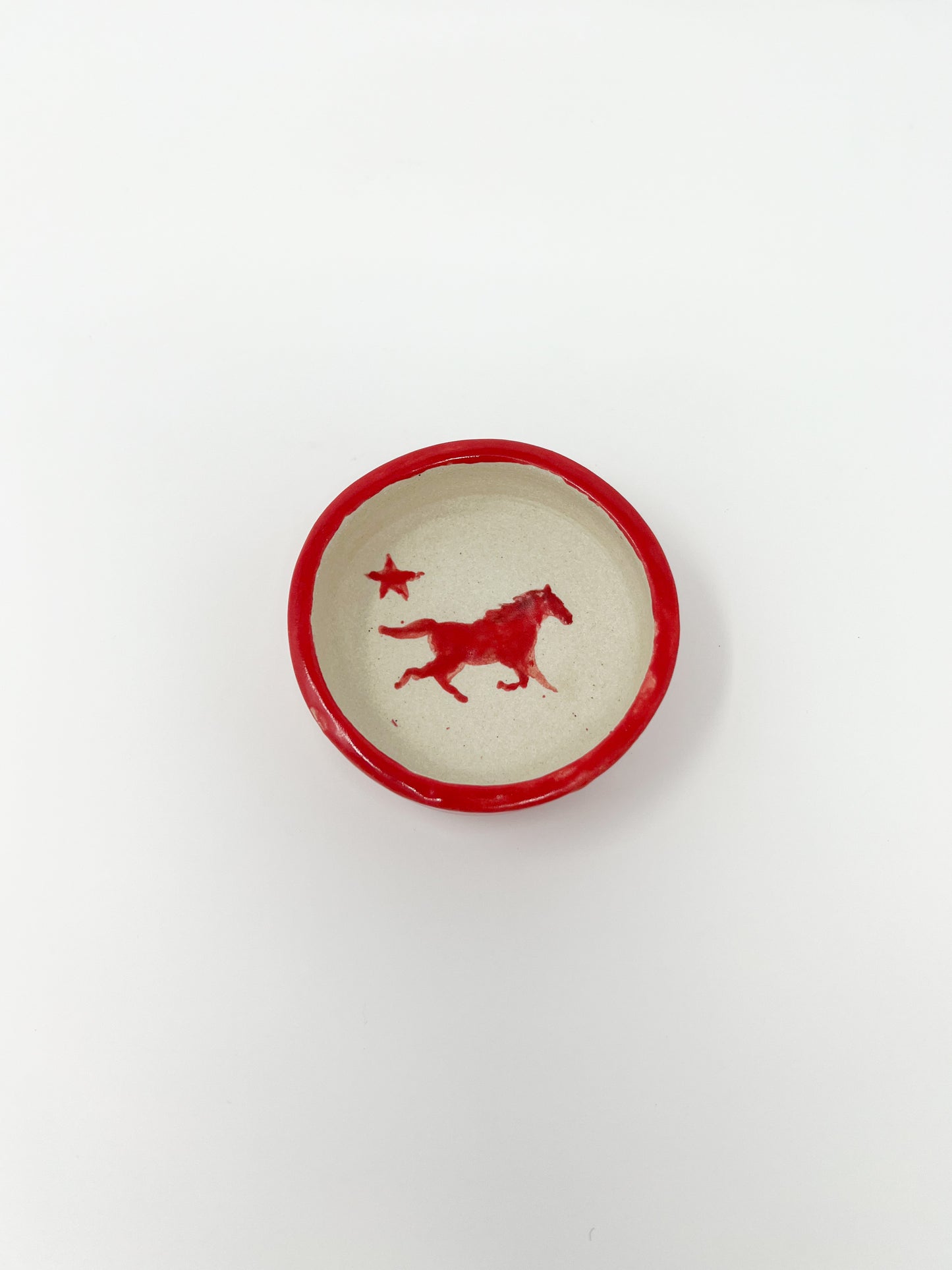 Red Star Mustang Small Dish
