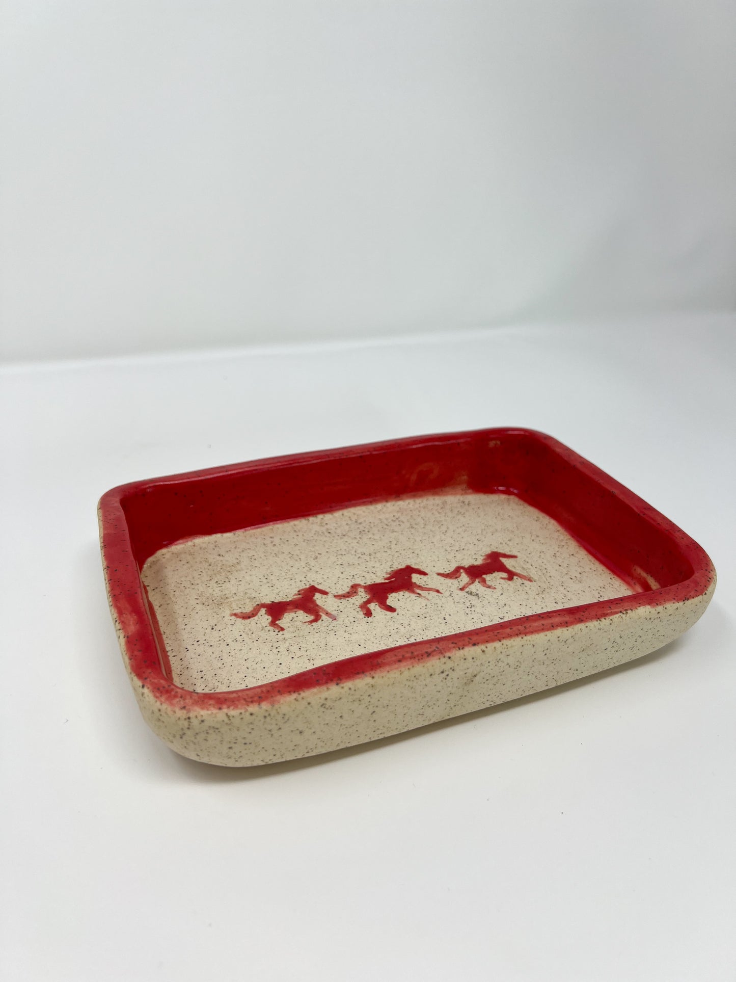 Red Mustangs Tray