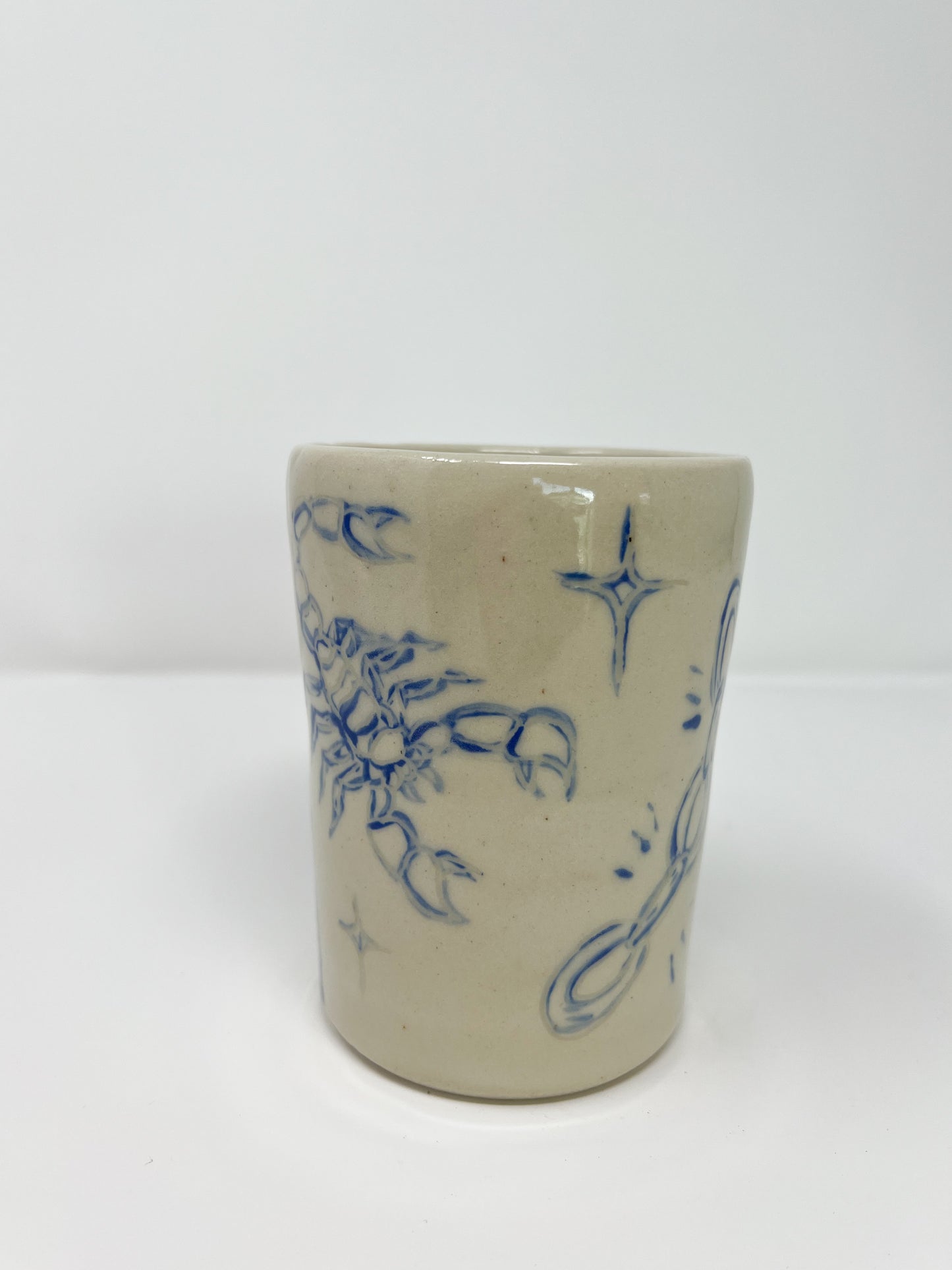 Blue Western Flash Cup
