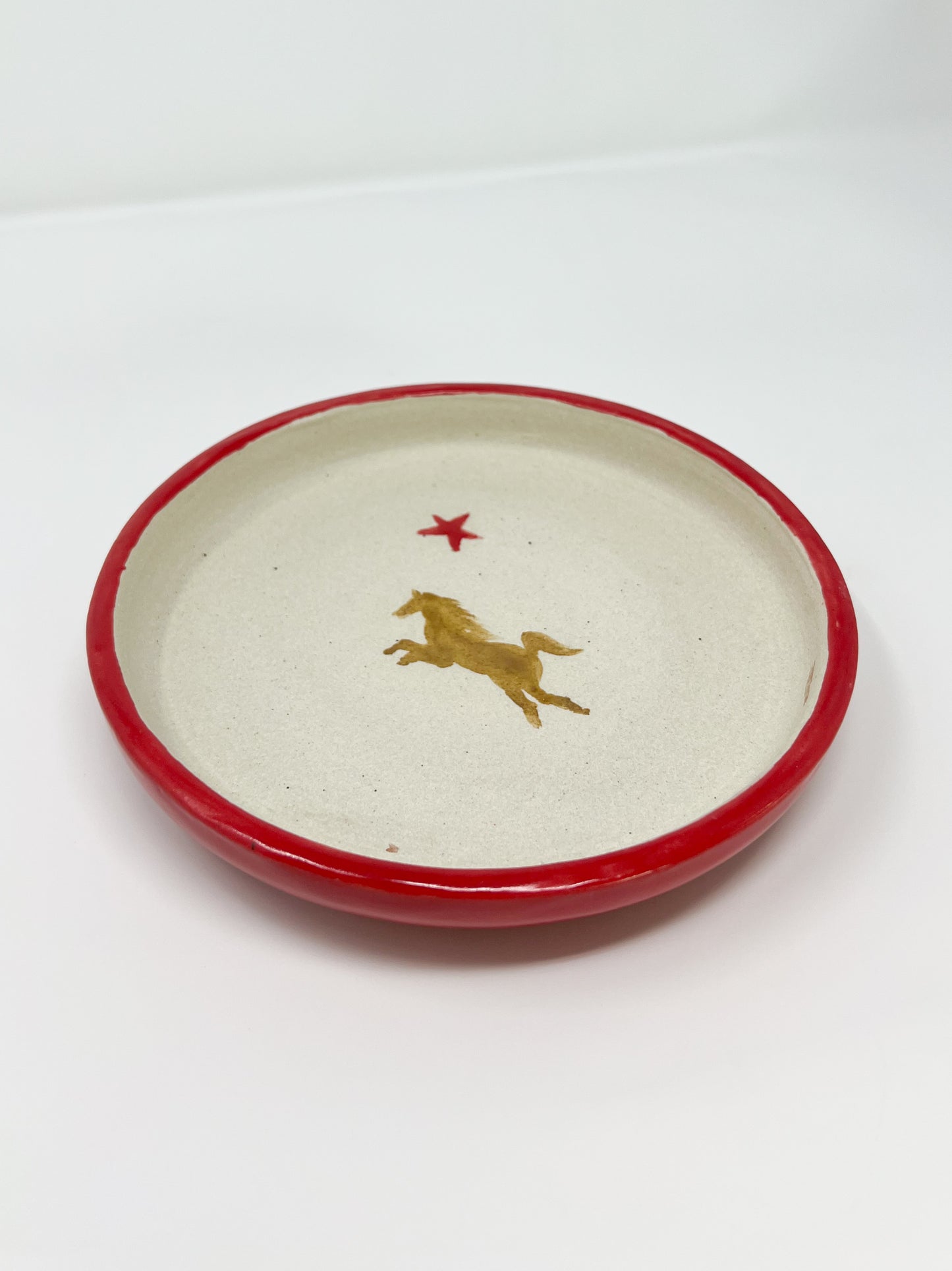 Red Mustang Star Tray