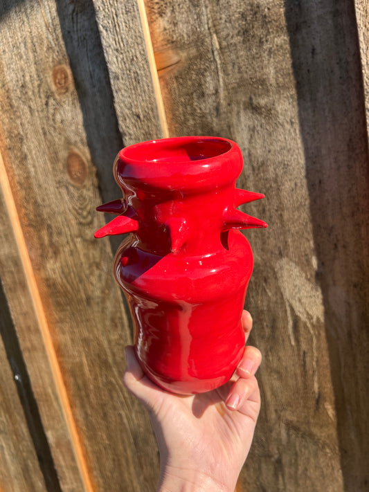 Red Vixen Vase