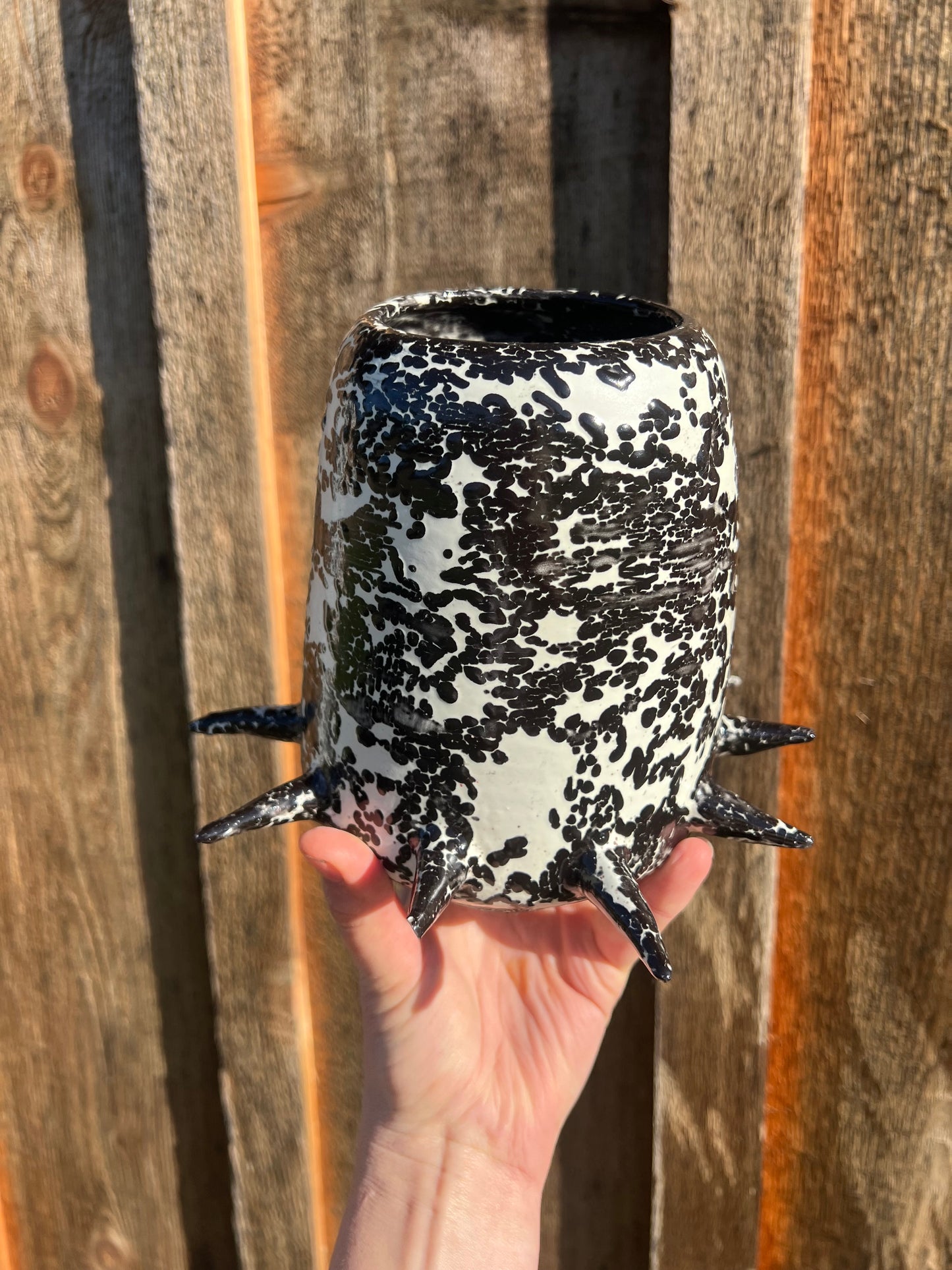 Dalmatian Vixen Vase