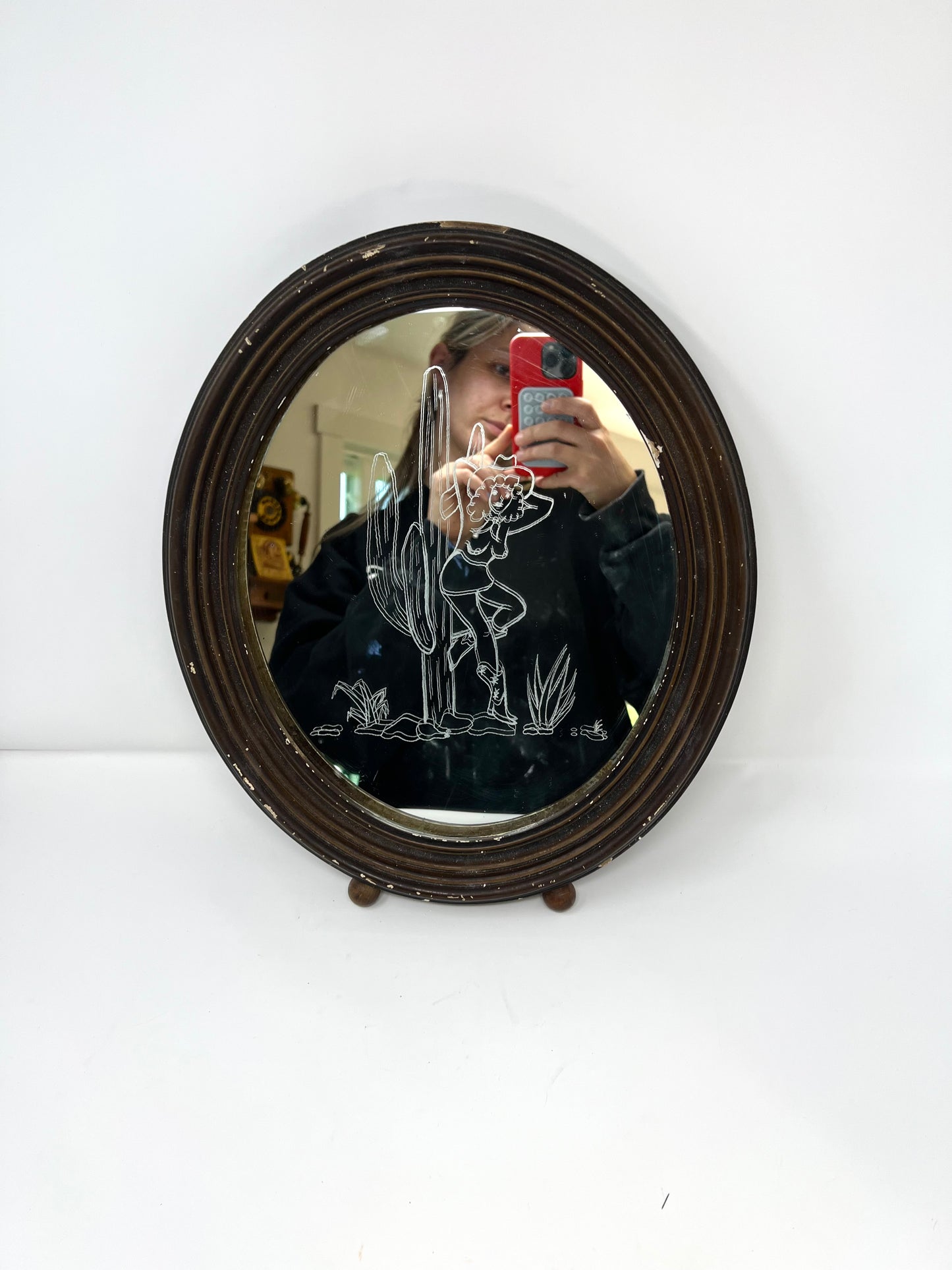 Cowgirl Mirror