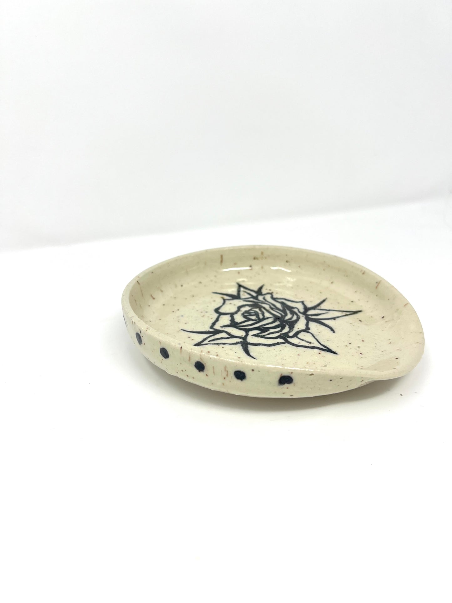 Rose Spoon Rest