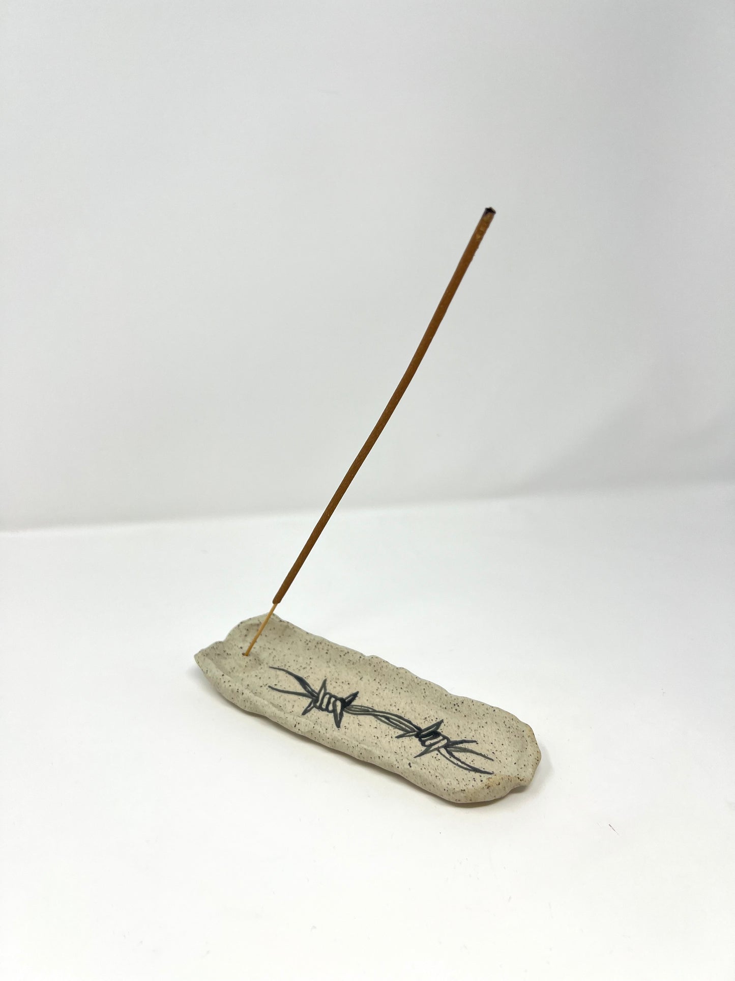 Barbwire Incense Holder