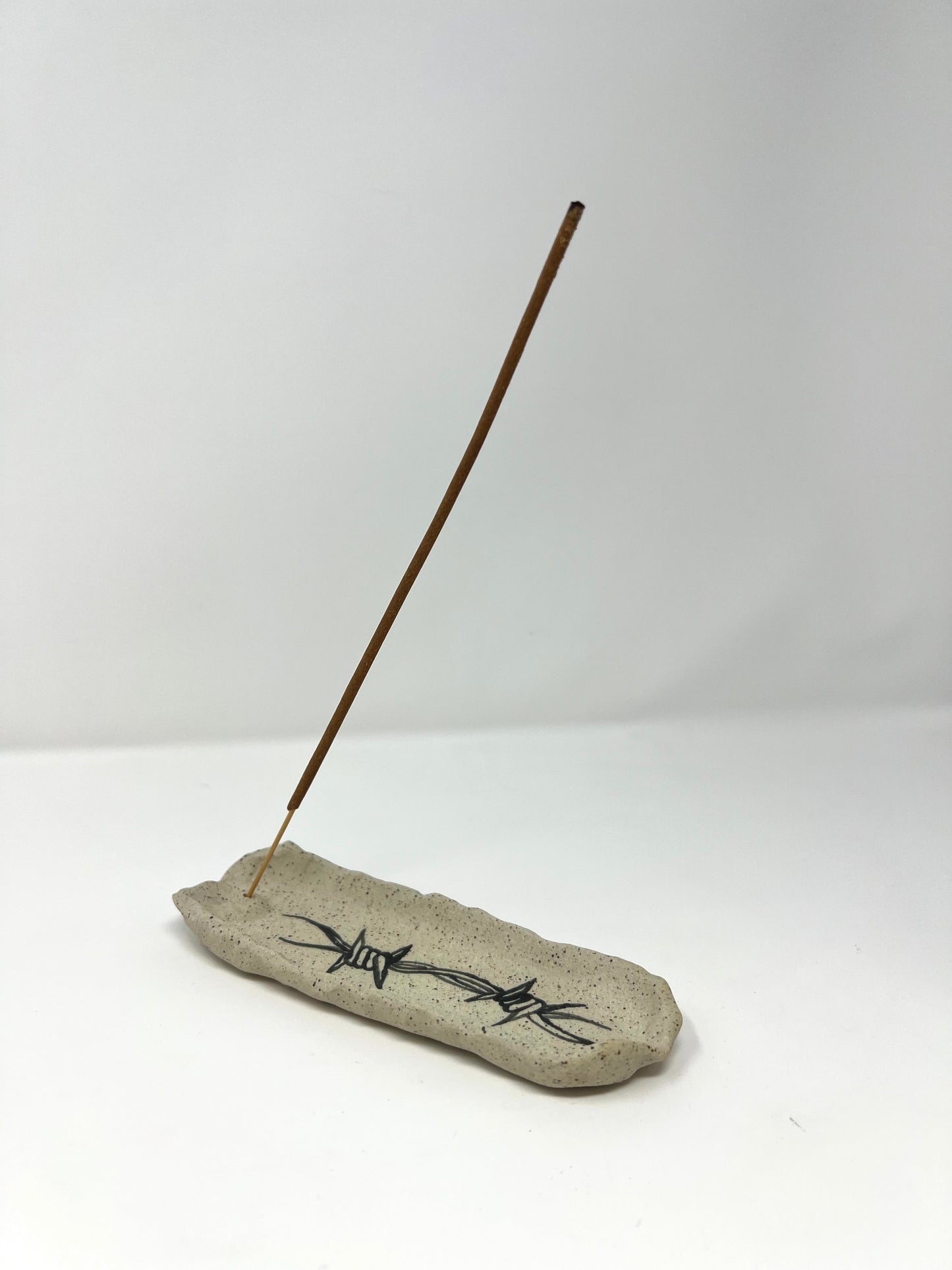 Barbwire Incense Holder