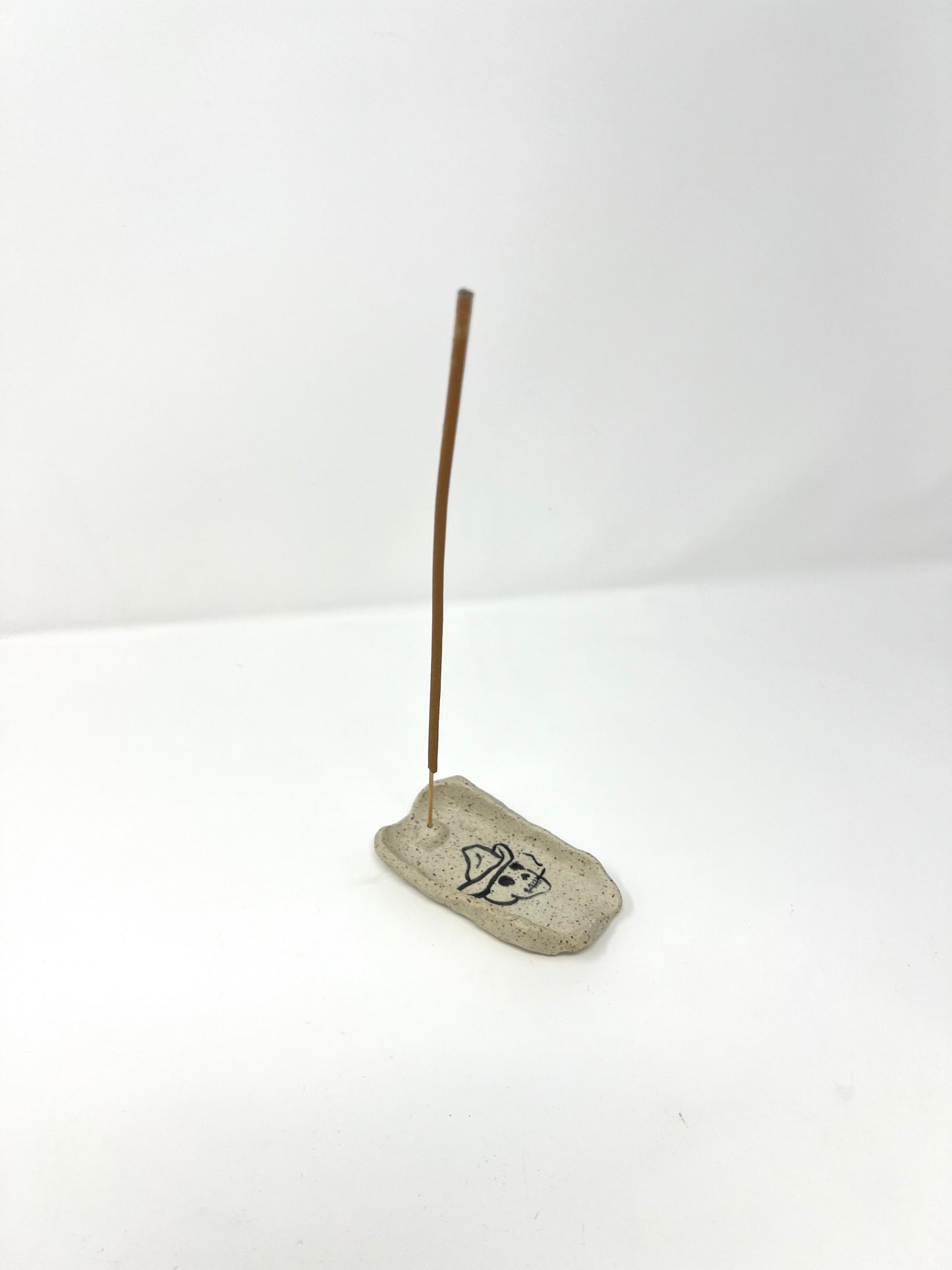 Cowboy Skull Incense Holder