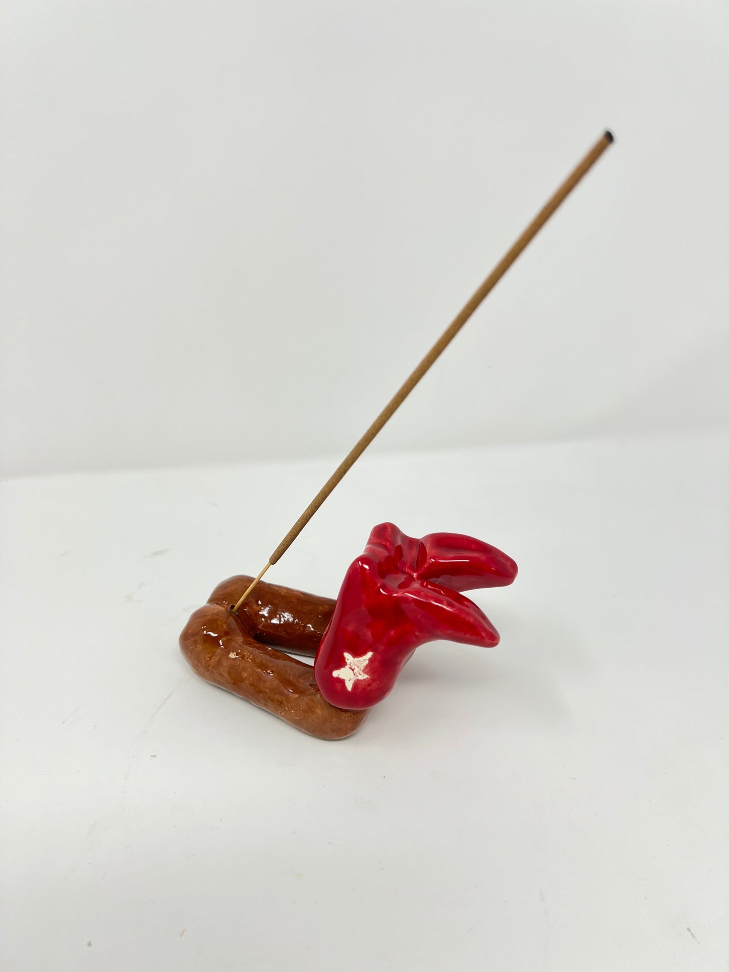 Red Boots Incense Holder 1