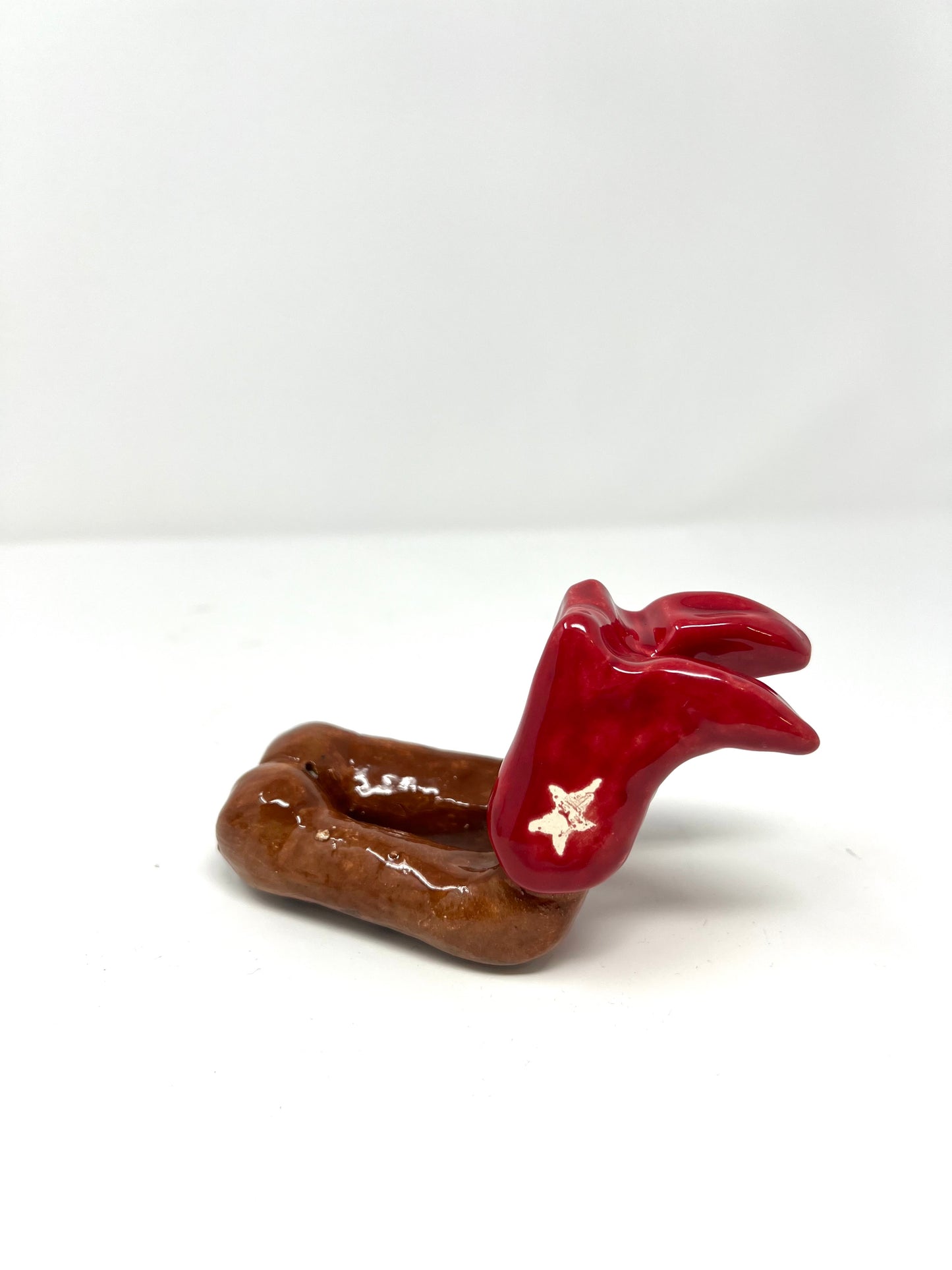 Red Boots Incense Holder 1
