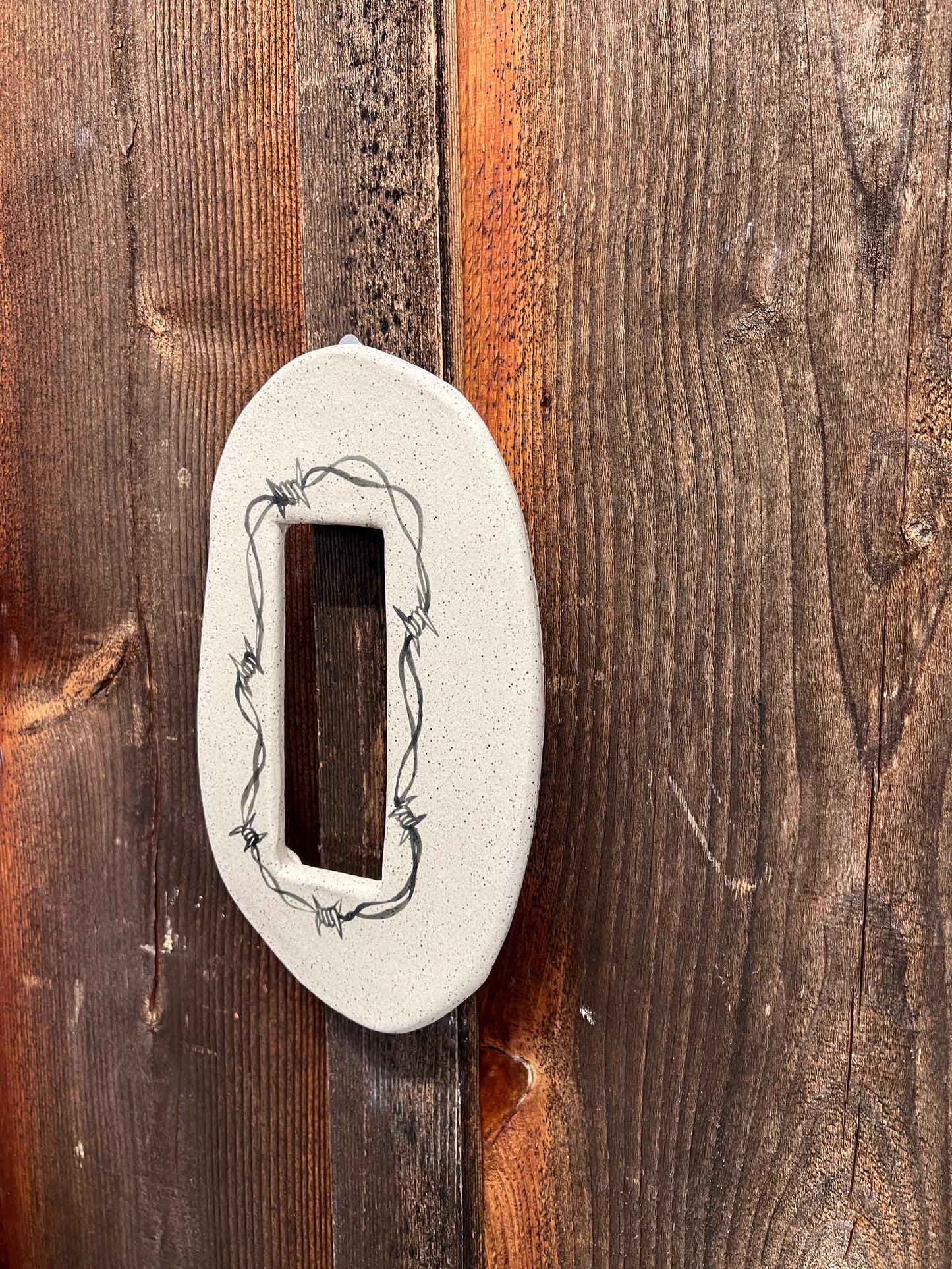 Barbwire Picture Frame
