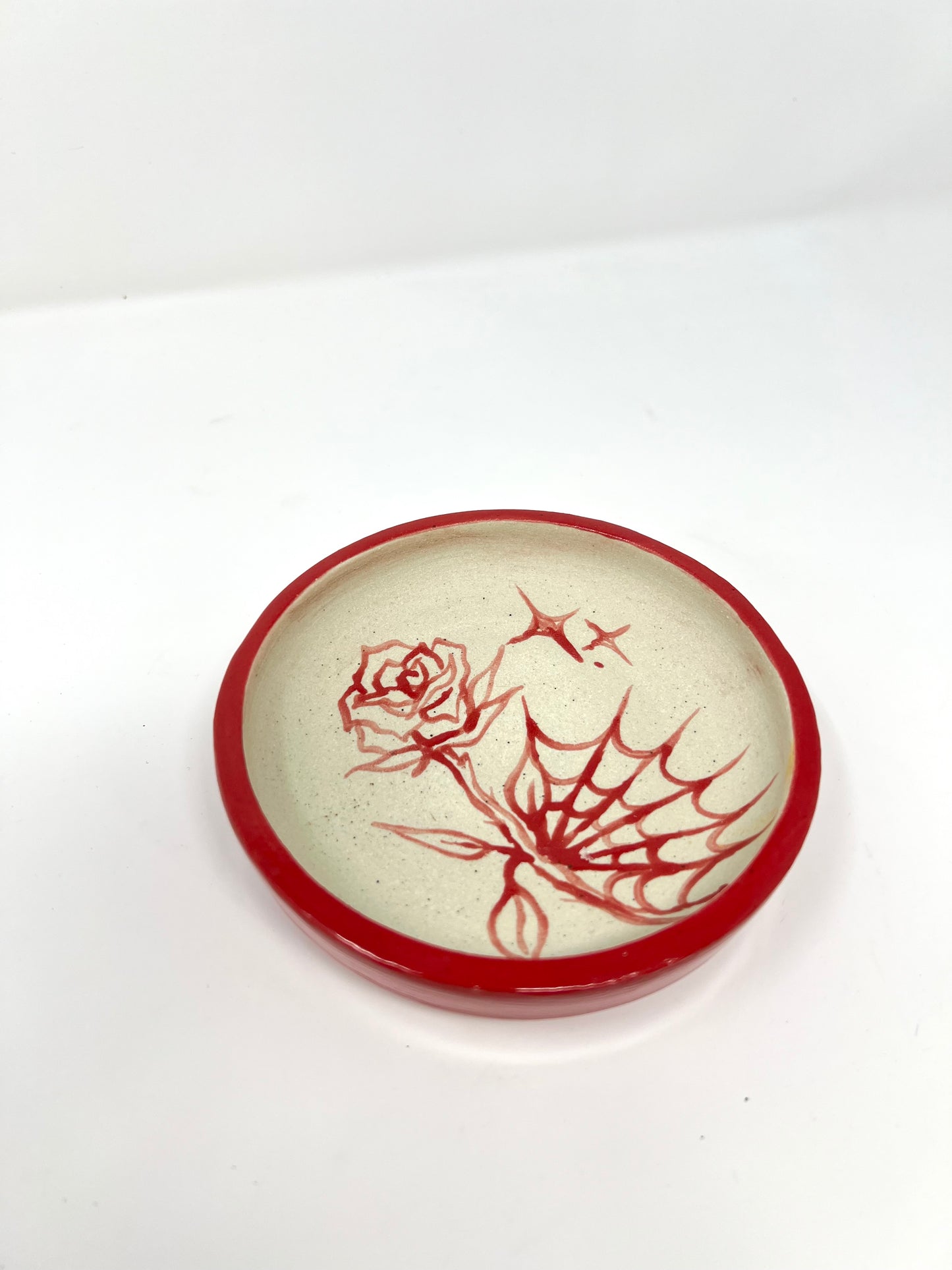 Rose Web Dish