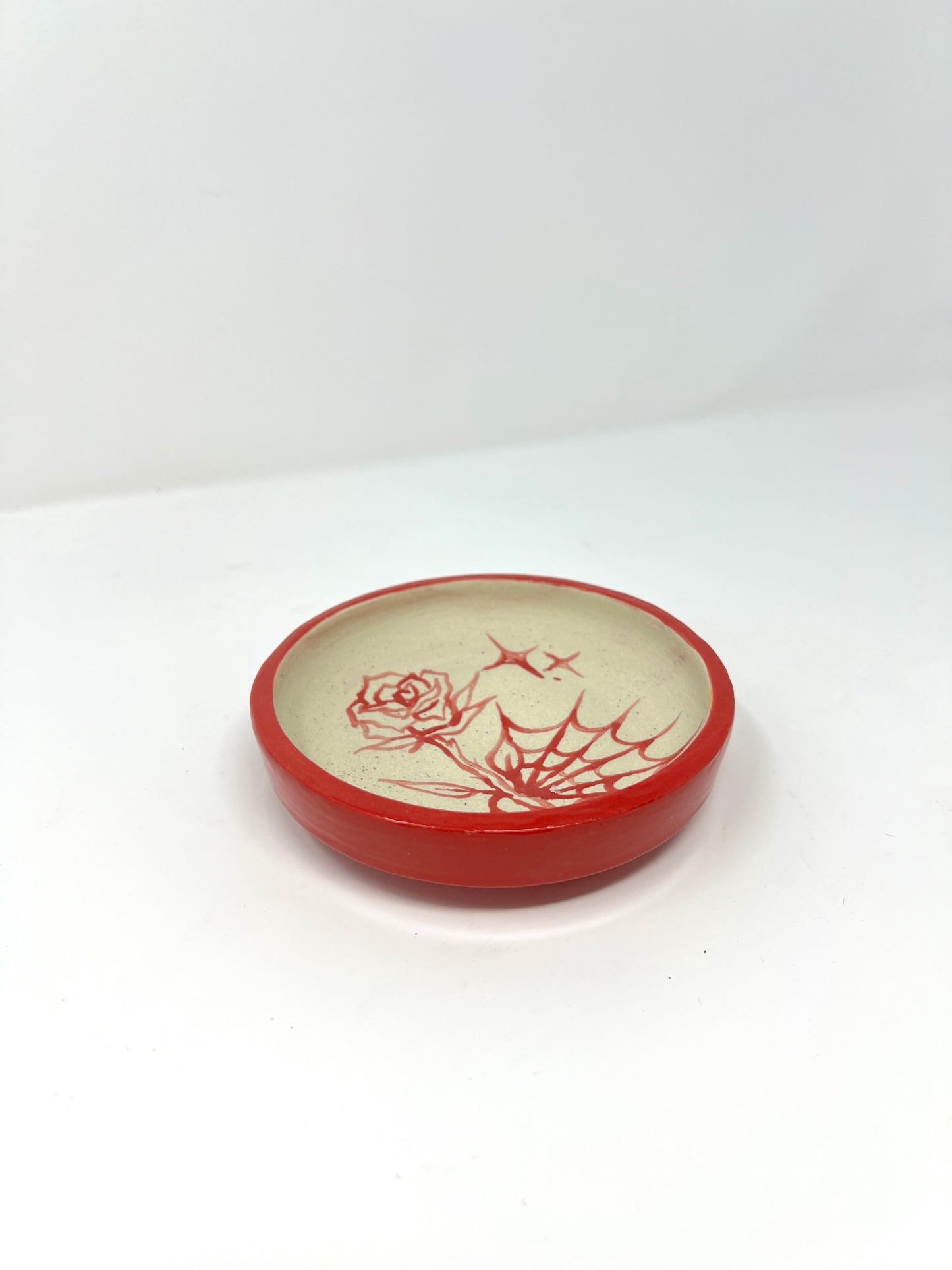 Rose Web Dish