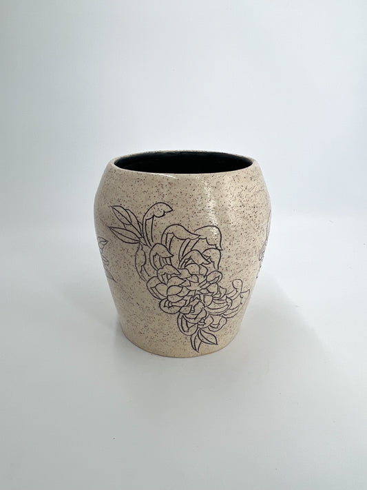 Chrysanthemum Vase