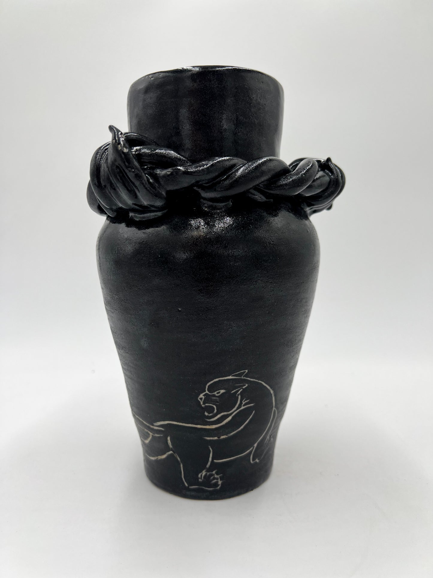 Panther Vase