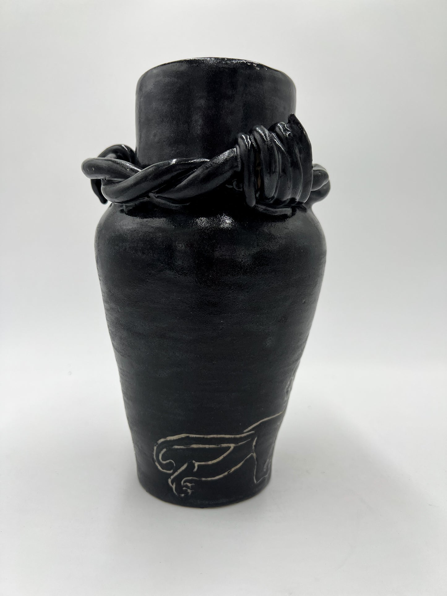 Panther Vase