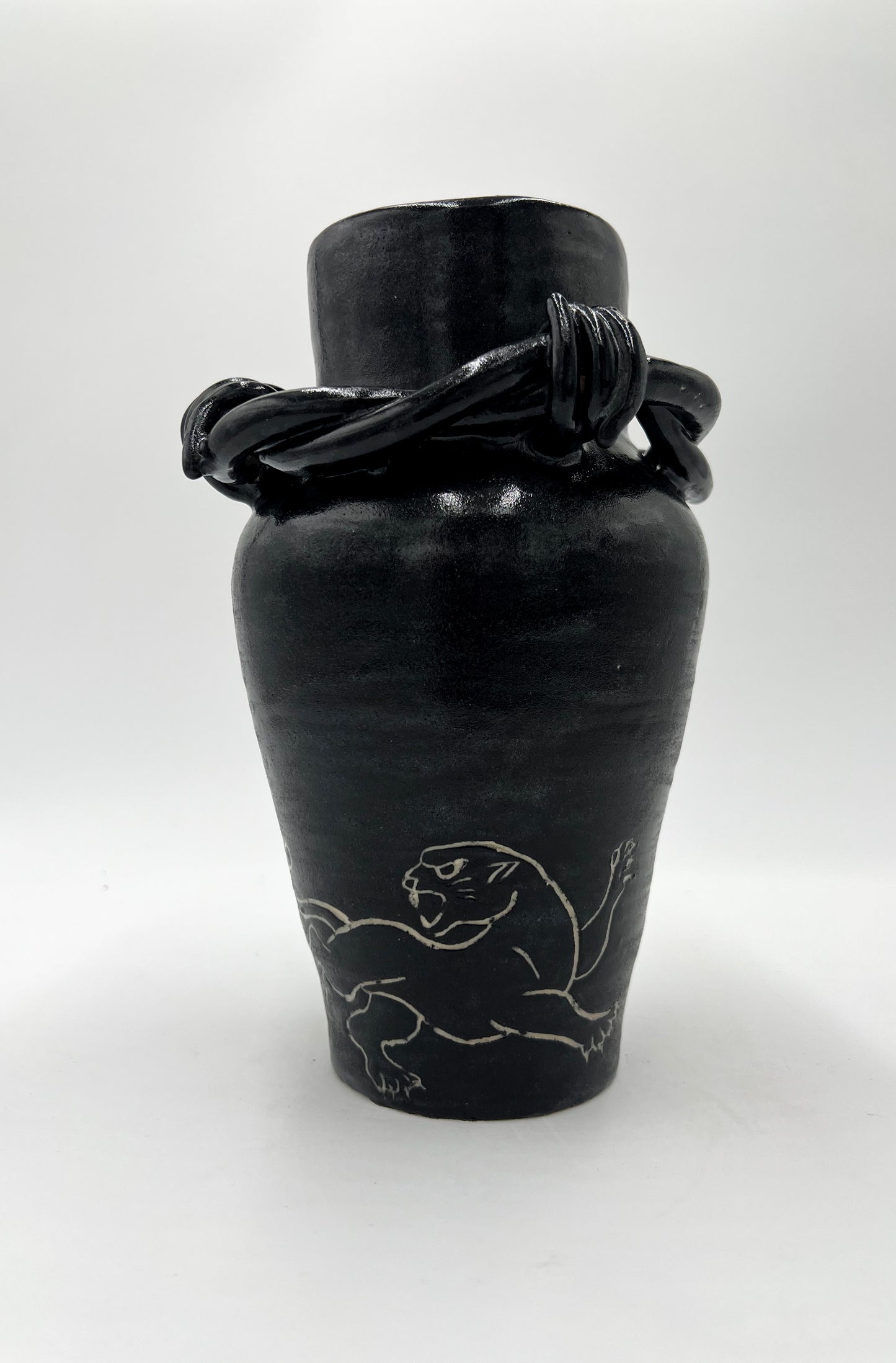 Panther Vase