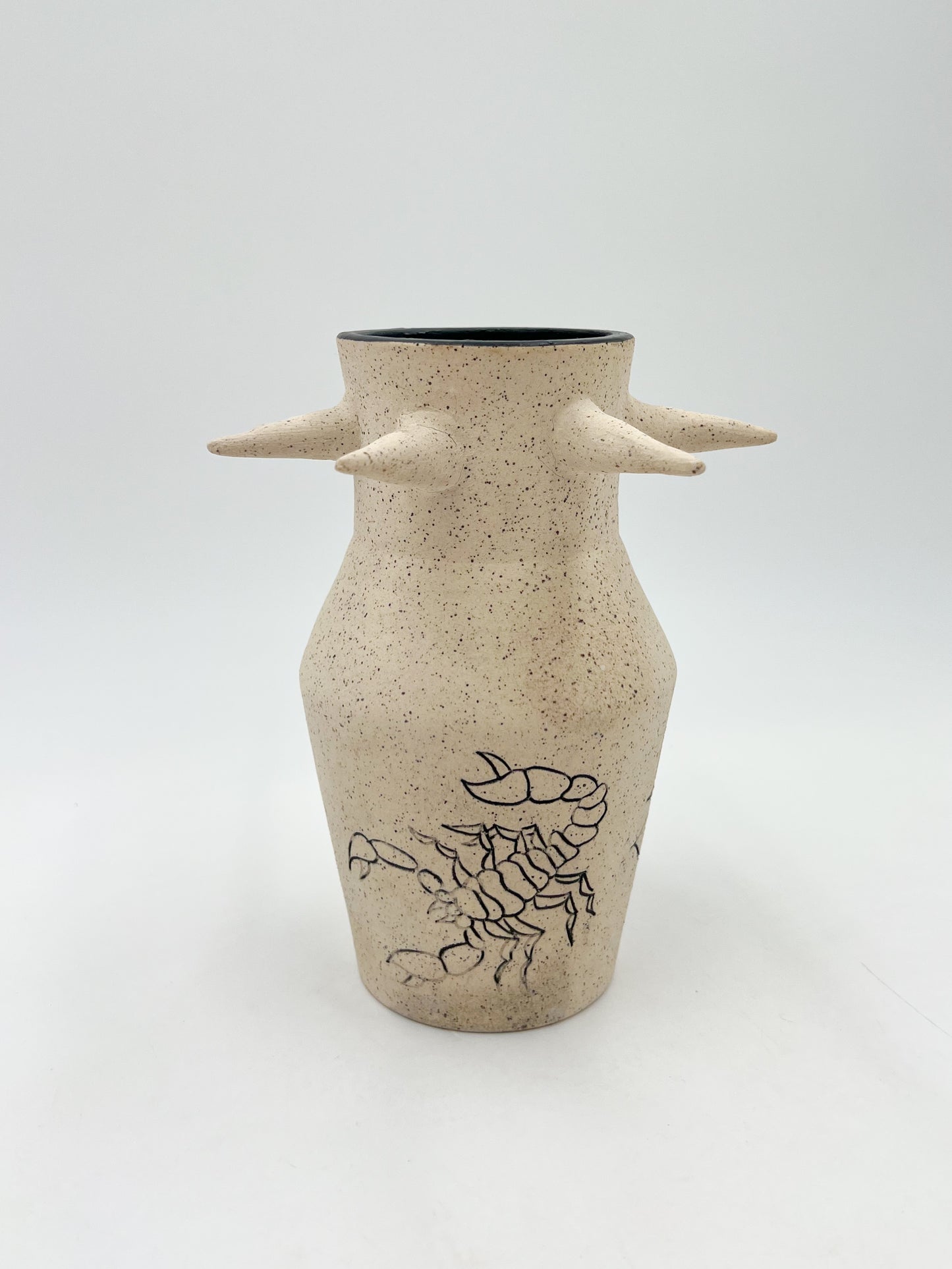 Claygirl Flash Spike Vase