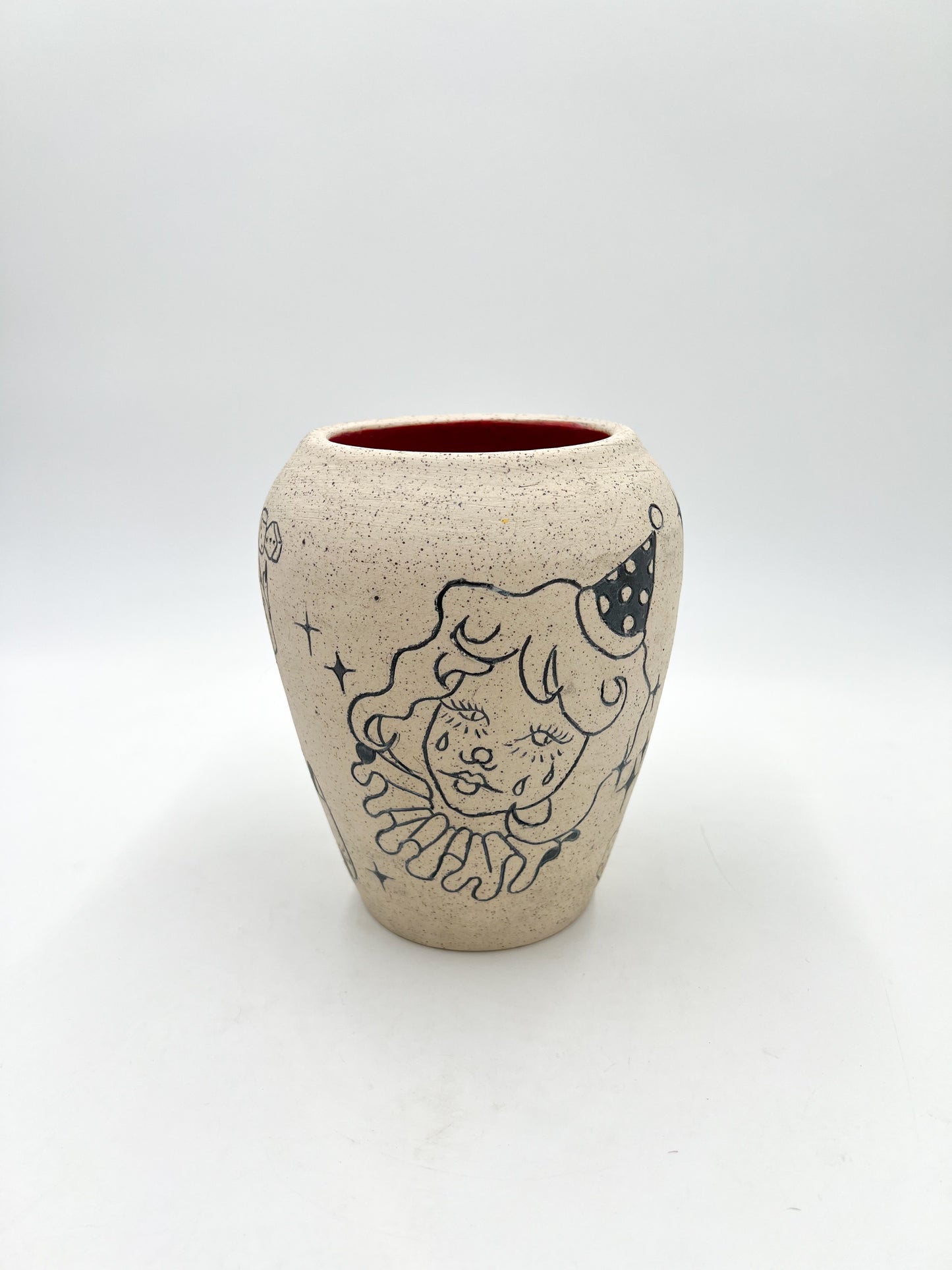 Cookoo Clown Vase