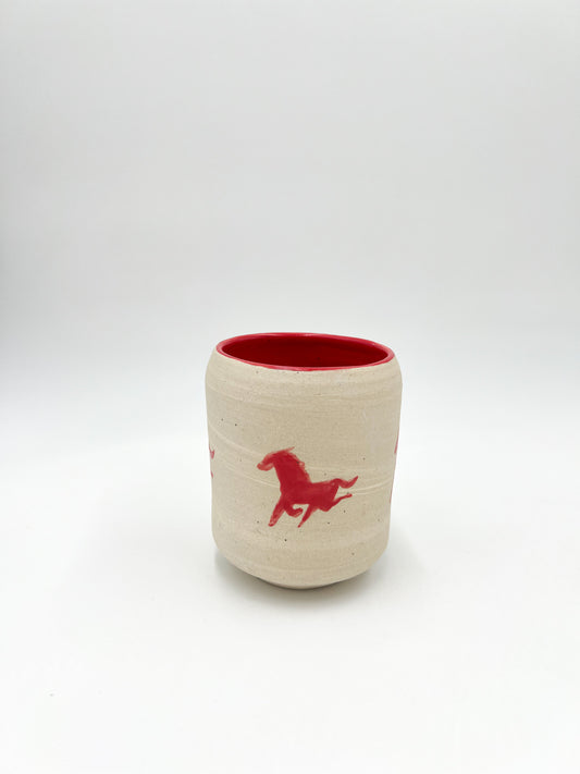 Red Horse Cup Speckle