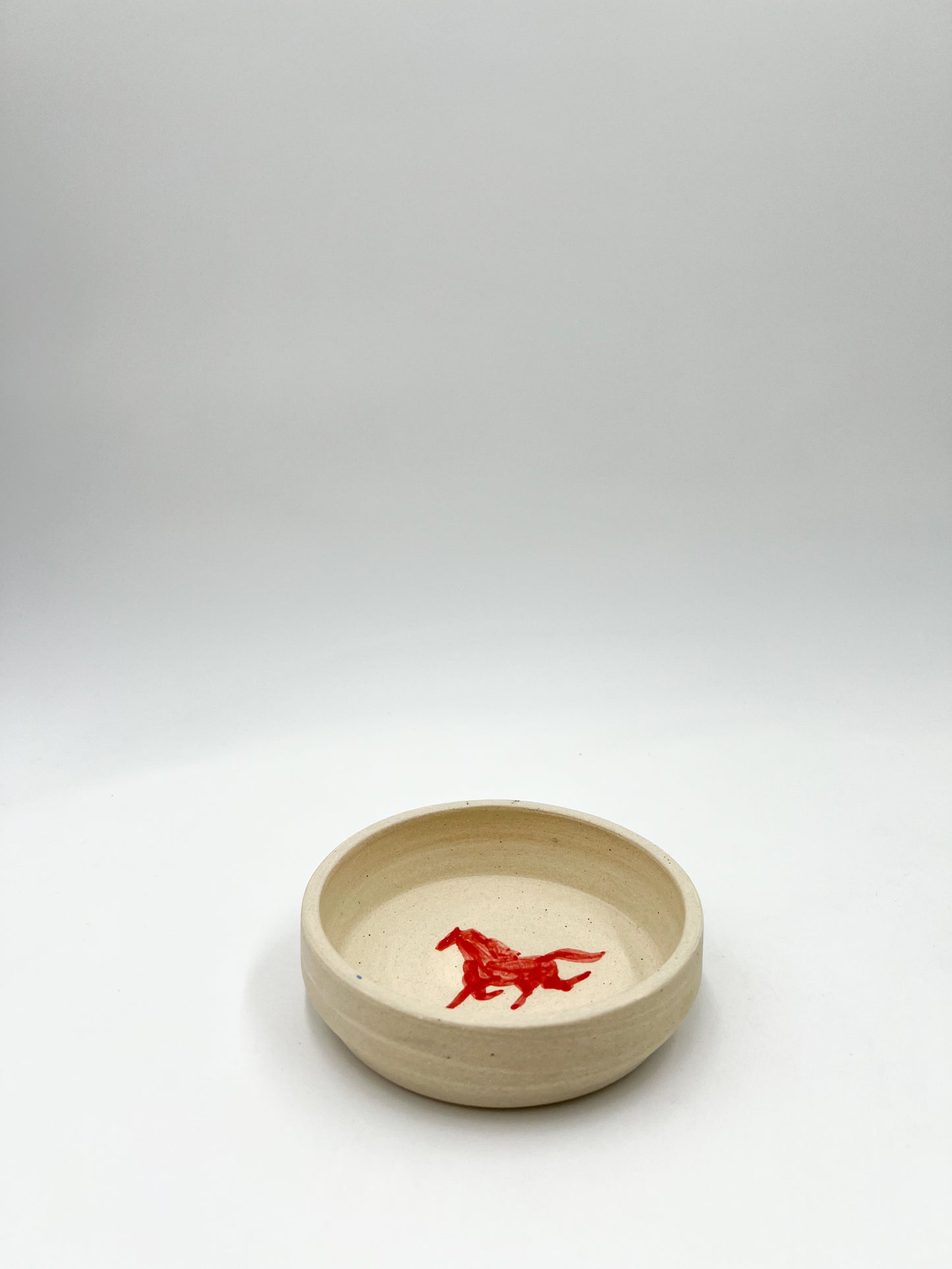 Red Horse in the Wind Dish