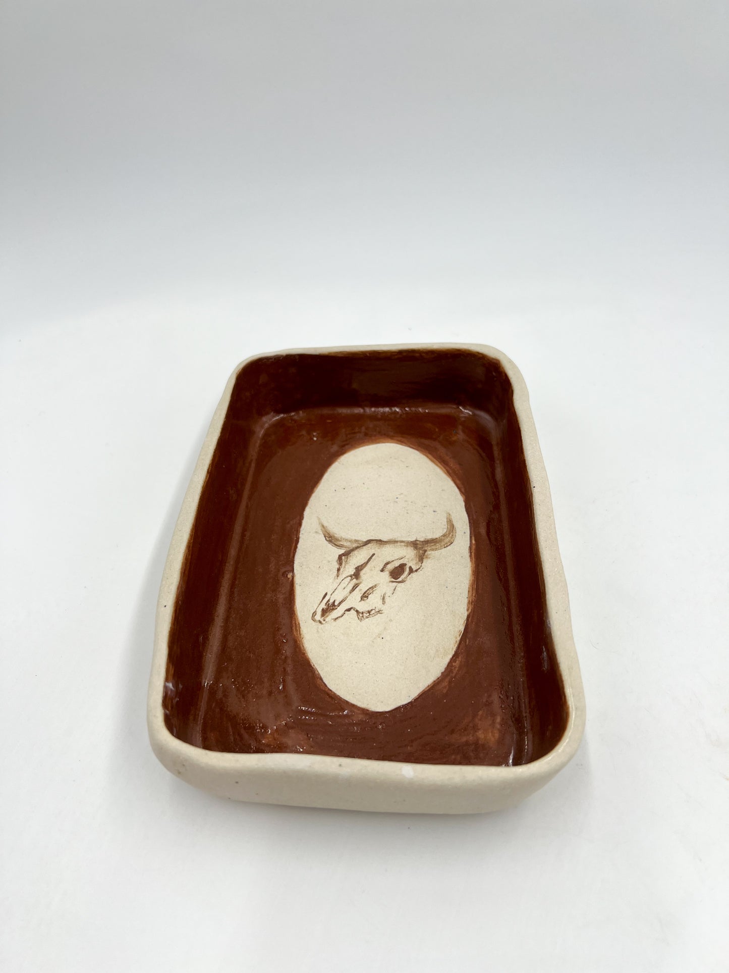 Bull Skull Tray