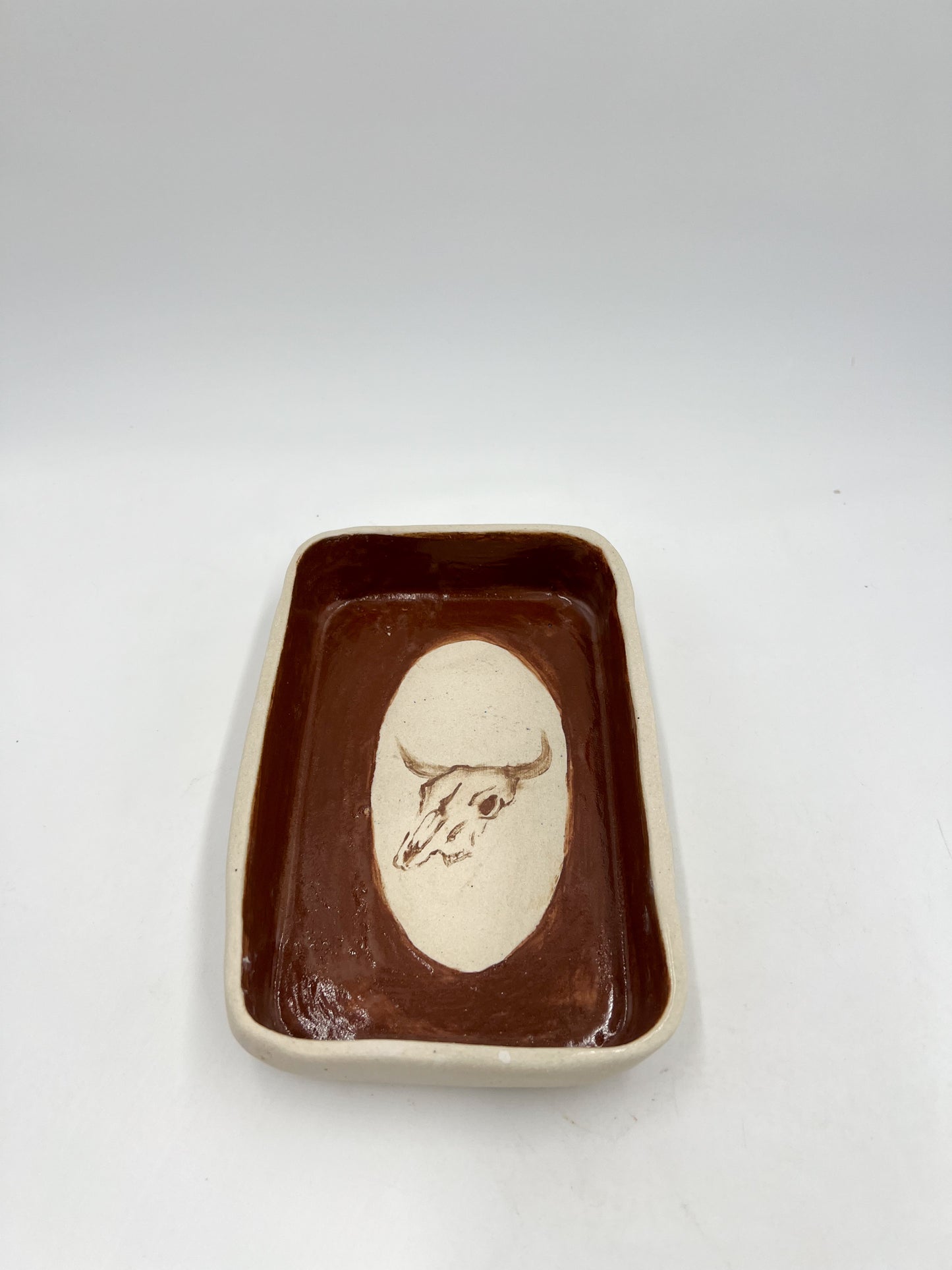 Bull Skull Tray