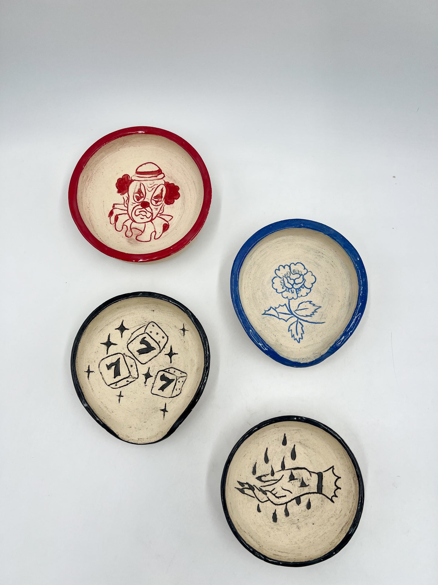 Blue Flower Spoon Rest