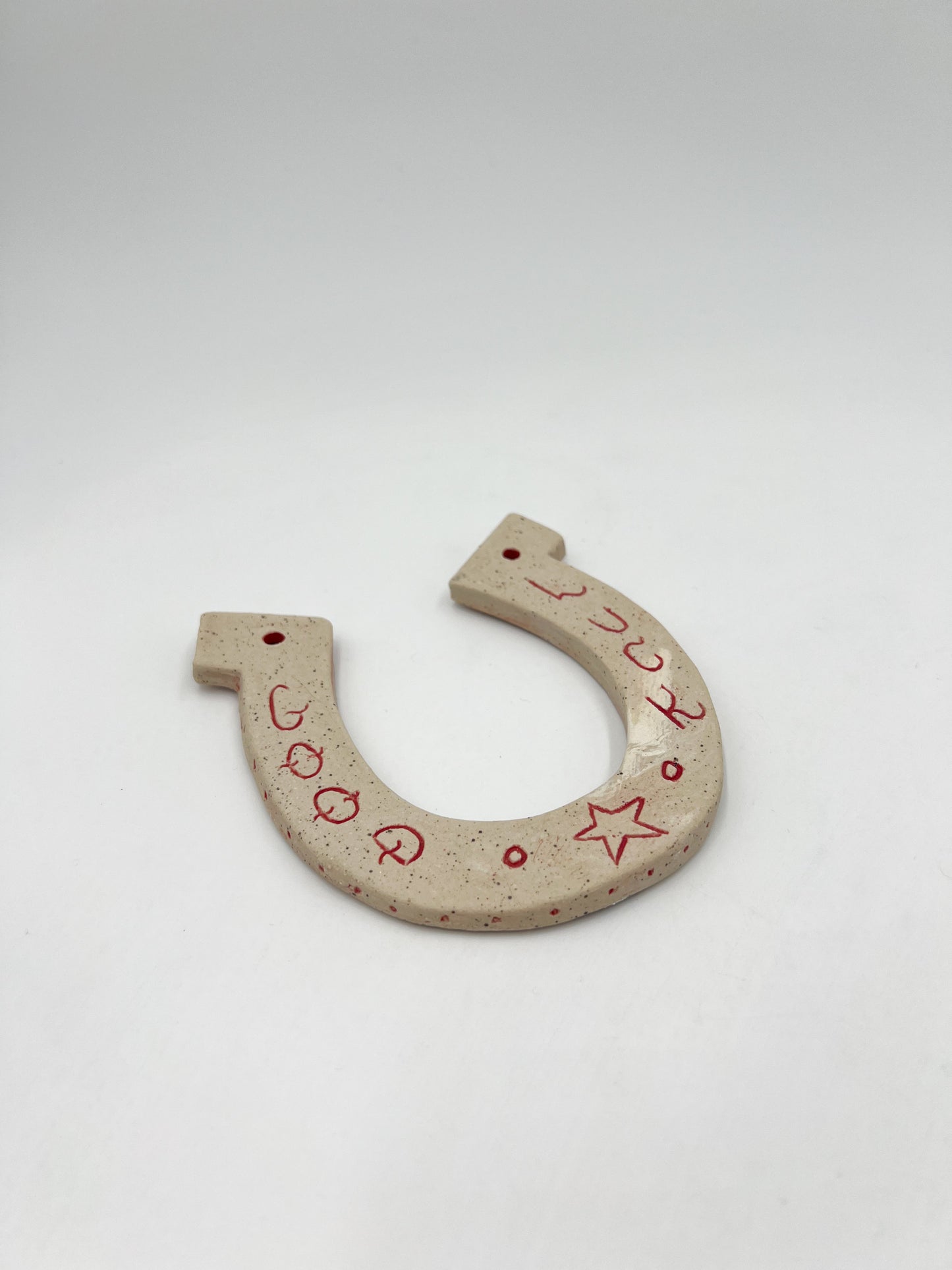 Horse Shoe- Good Luck Red 2