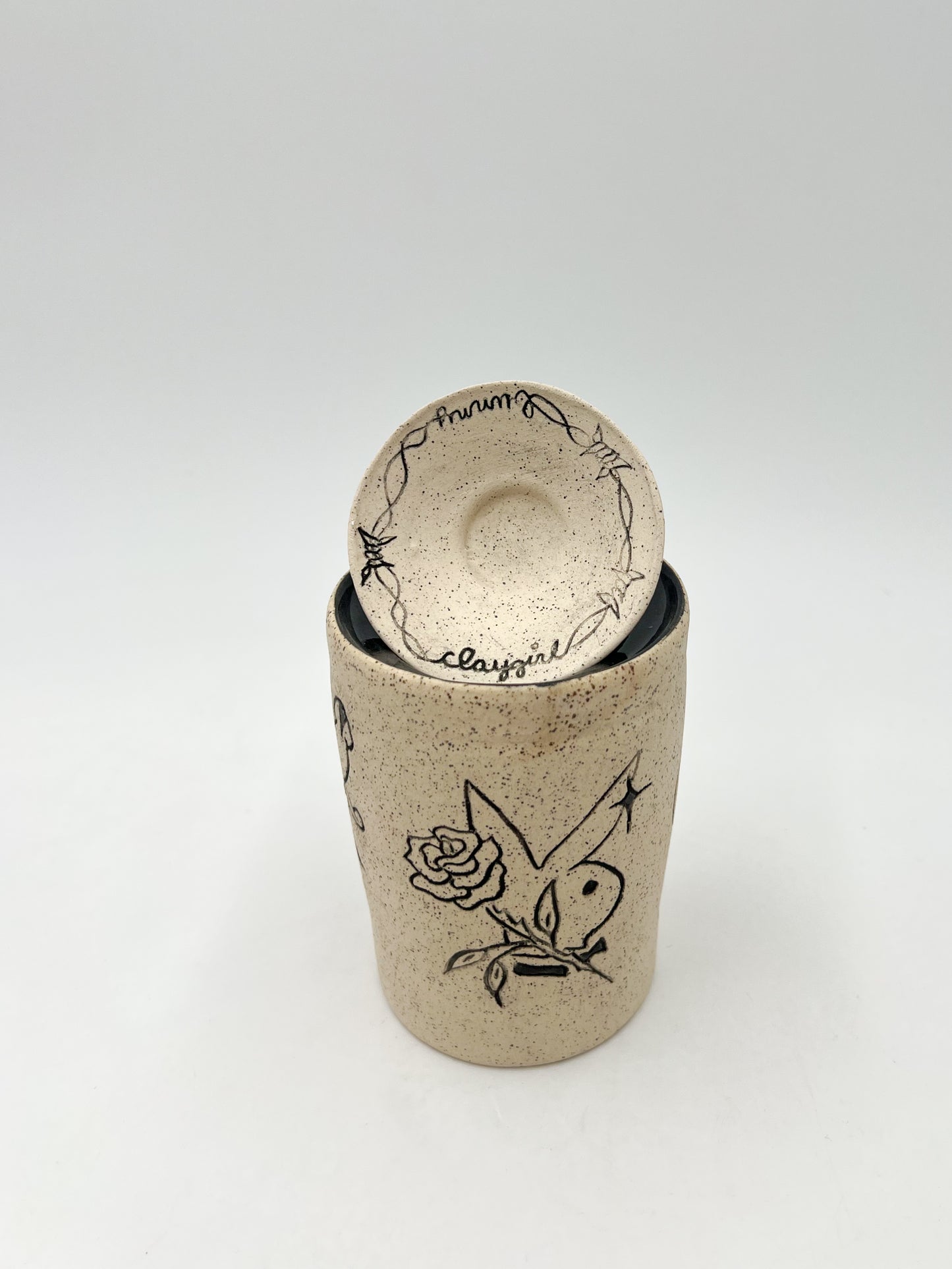 Claygirl Jar